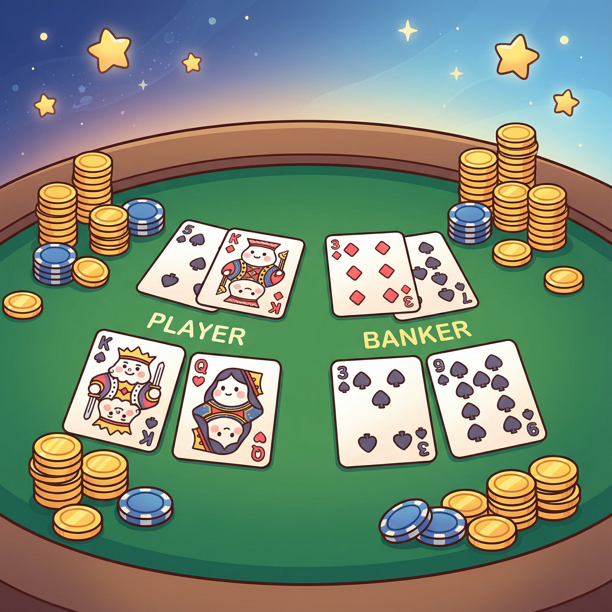 Bacará online jogo de cartas abcbet